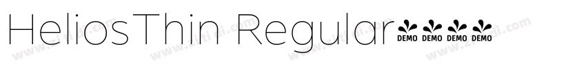 HeliosThin Regular字体转换 HeliosThin Regular字体转换